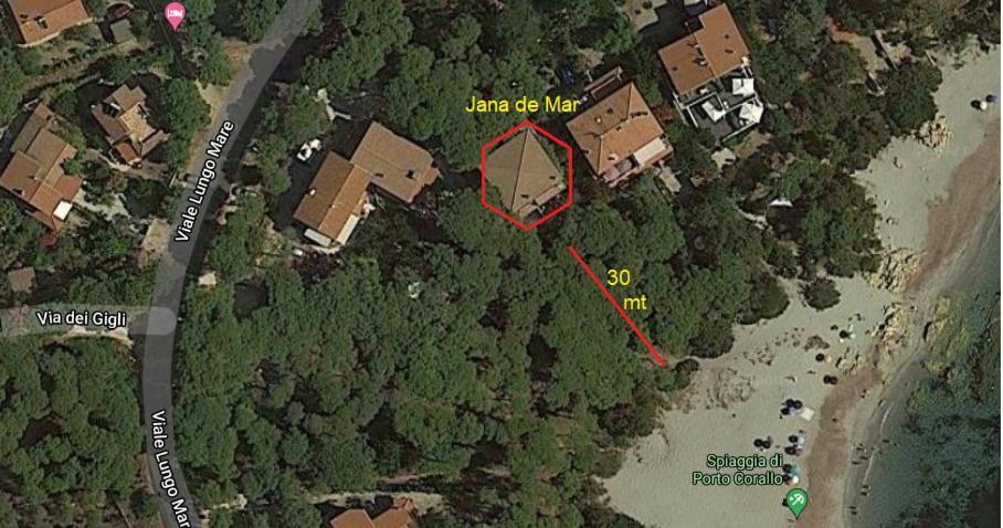 Ferienwohnung Jana De Mar Cala Liberotto Exterior foto